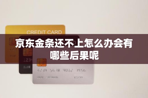 京東金條還不上怎么辦？會有哪些后果？——金融機構催款及應對建議
